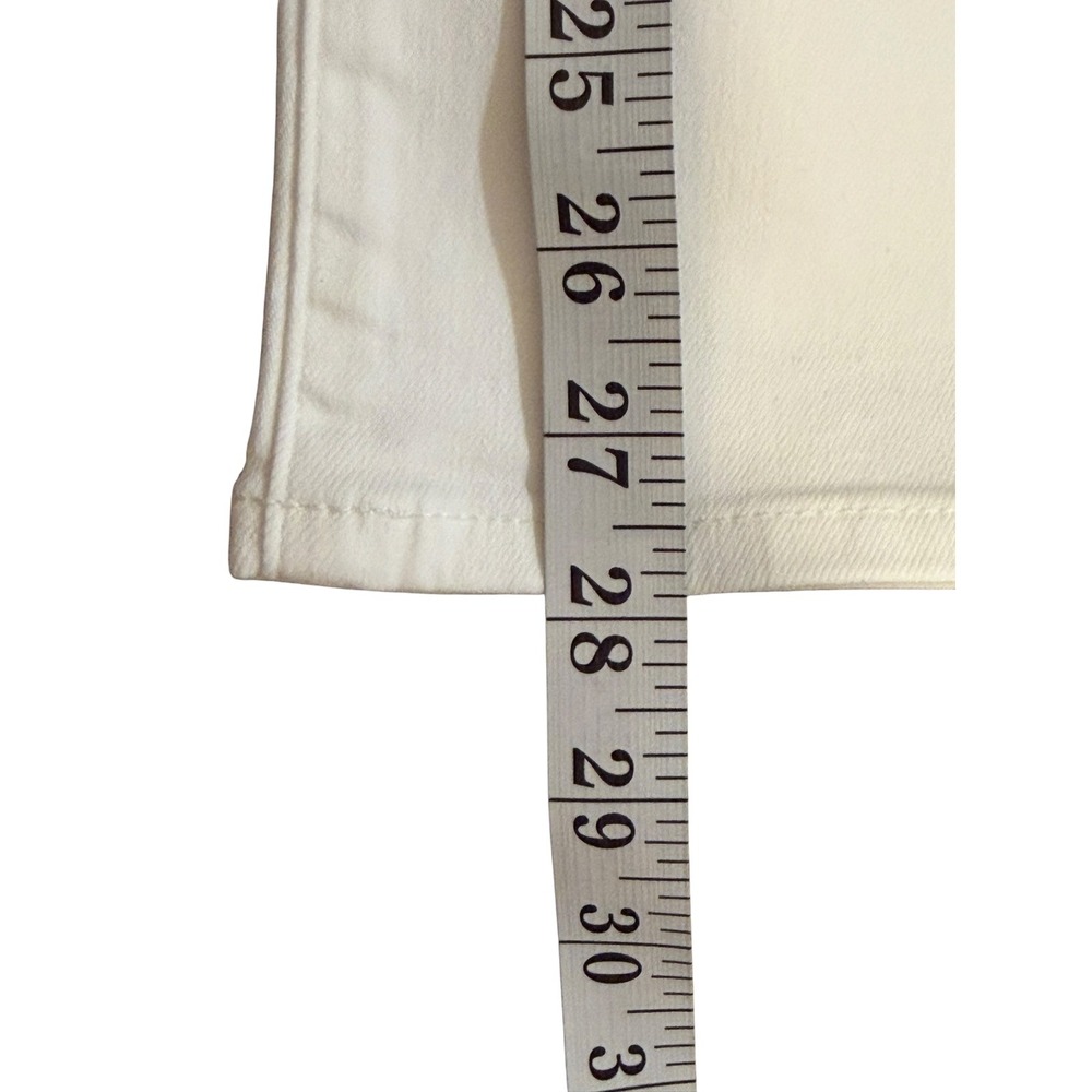 J.Crew Womens White Ankle Flare High Rise Jeans CQ509 Size 2 25‎ NWT - Picture 6 of 6